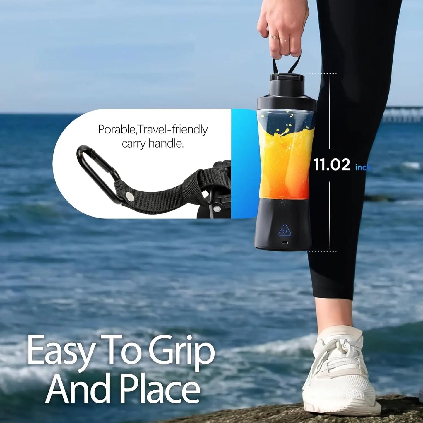 Cordless Mini Blender - Travel Smoothie Maker - Kitcharoo