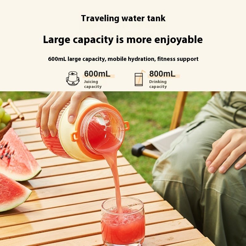 Small Multi - functional Portable Blender Fully Automatic Ice Crushing Household Fruit Blending Cup - Kitcharoo
